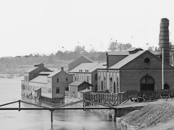 Tredegar Iron Works Landscape.